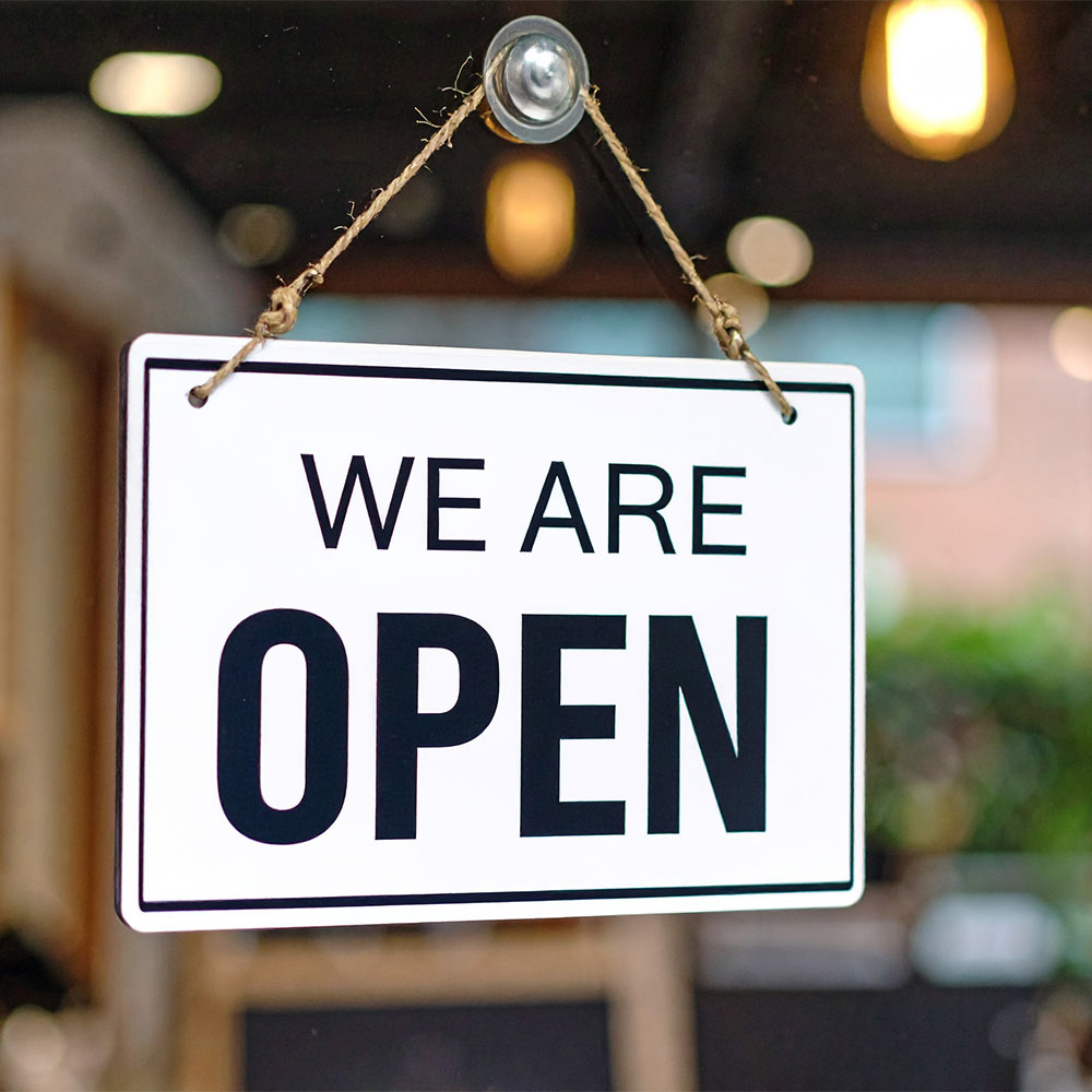 Öffnungszeiten am Wochenende